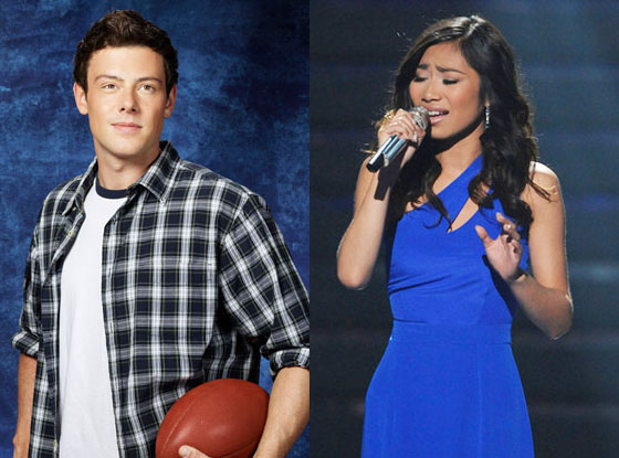 Cory Monteith, Glee, Jessica Sanchez, American Idol Cory Monteith, Glee, Jessica Sanchez, American Idol
